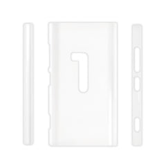 Metal-Slim Nokia Lumia 920 Smartphone Hard Plastic Case - Transparent Clear 4