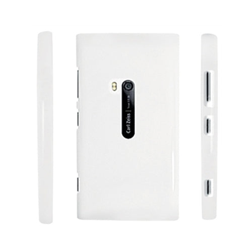 Metal-Slim Nokia Lumia 920 Smartphone Sandy Coating Hard Plastic Case - White 1