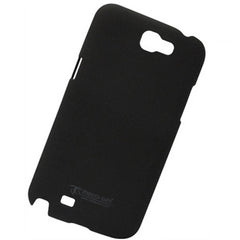 Metal-Slim Sandy Coating Hard Plastic Case for Samsung Galaxy Note 2 II Black 2
