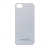 Metal-Slim UV Coating New Apple iPhone 5 Case and Screen Protector - White