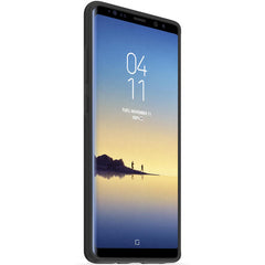 Mophie Charge Force Leather Back Case Galaxy Note 8 - Black