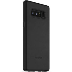 Mophie Charge Force Leather Back Case Galaxy Note 8 - Black