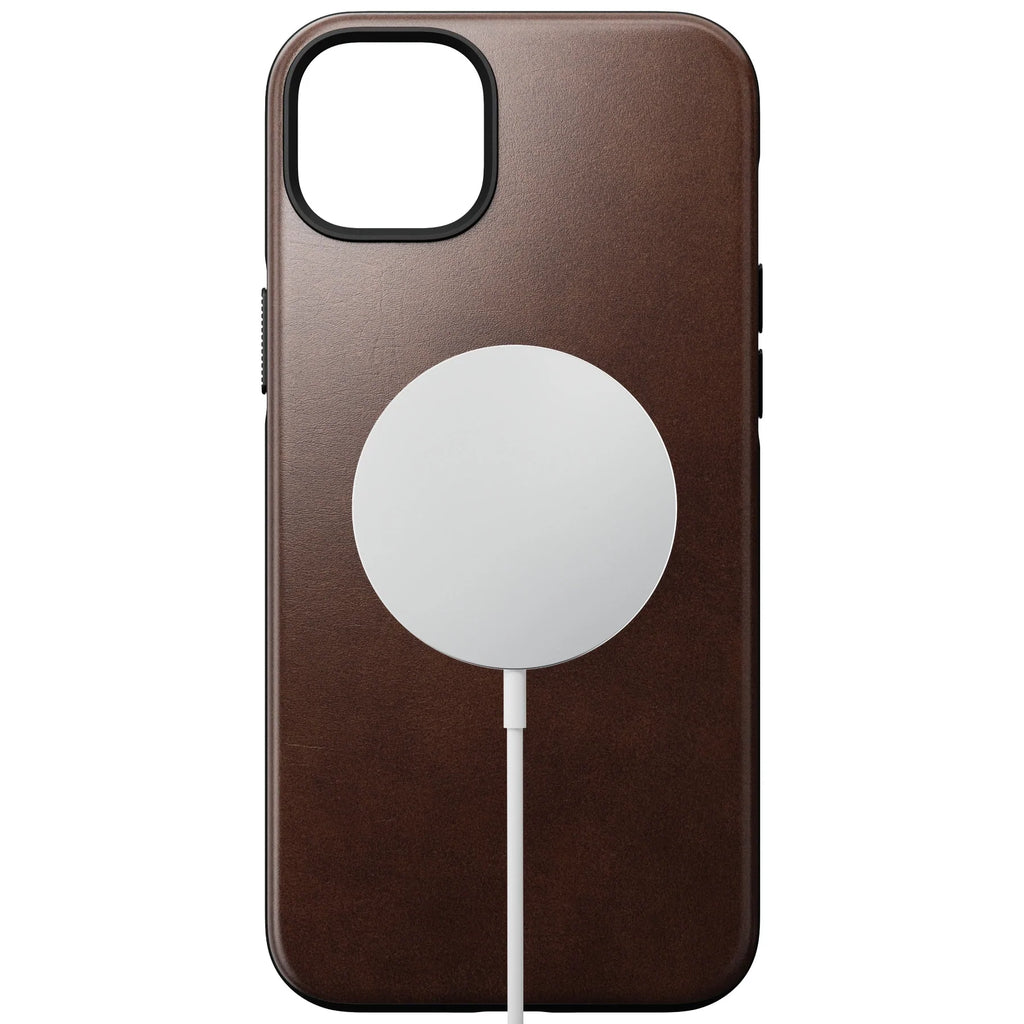 Nomad Modern Horween Leather Case - iPhone 14 Plus - Brown
