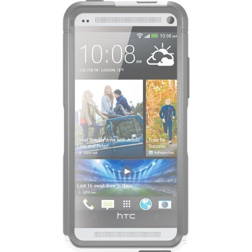 OtterBox Commuter Case suits HTC One Mini 77-29858 - White / Gunmetal Grey 5