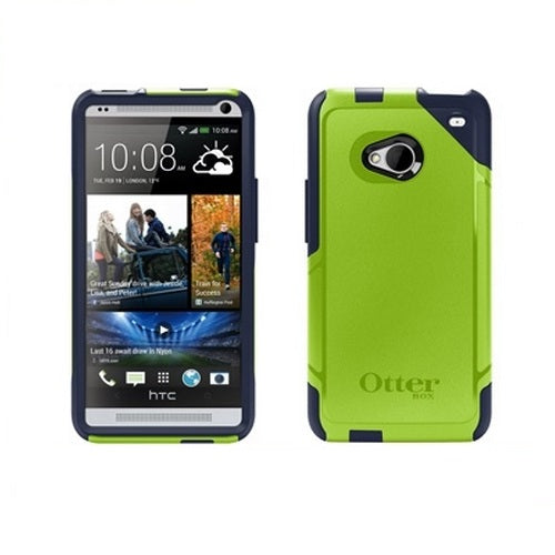 Genuine OtterBox Commuter Case for New HTC One M7 - Punked Green 77-26431 
