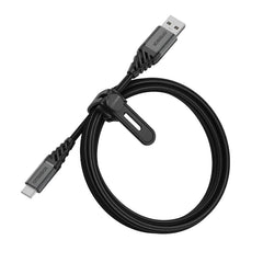 Otterbox Durable Premium Cable USB-C to USB-A 1M - Black 1