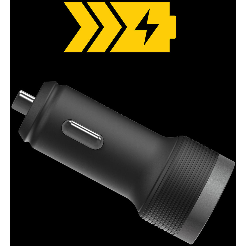 Otterbox Premium 72W Car Charger with Triple USB Ports - Black
