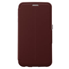 OtterBox Strada Case for Samsung Galaxy S6 - Warm Black / Maroon 3