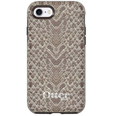 Otterbox Symmetry Leather Case iPhone 7 - Dark Brown/Light Snake Skin 1