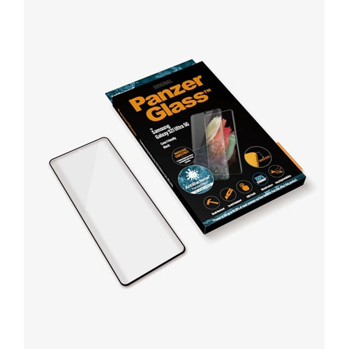 PanzerGlass Glass Screen Guard Samsung S21 ULTRA 5G 6.8 inch Black Frame 1