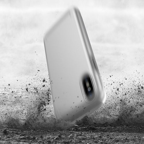 Patchworks Chroma Metalic Rugged Case for iPhone X - Silver / Black 6