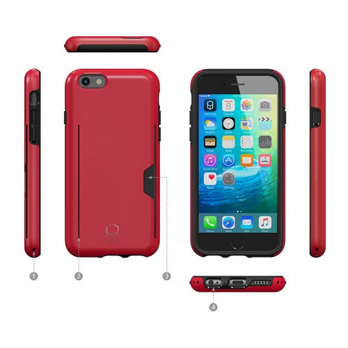 Patchworks ITG Level PRO Case for iPhone 6s Plus / 6 Plus - Red 5