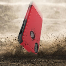 Load image into Gallery viewer, Patchworks Level Aegis Rugged Case for iPhone X - Red / Black 7