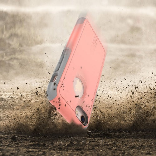 Patchworks Level Aegis Rugged Case for iPhone 8 / 7 - Pink / Grey 2