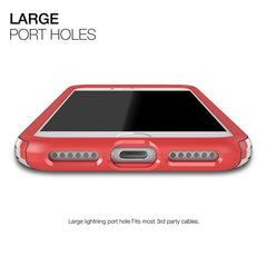 Patchworks ITG Level Protection Case iPhone 7 - Clear Red 4