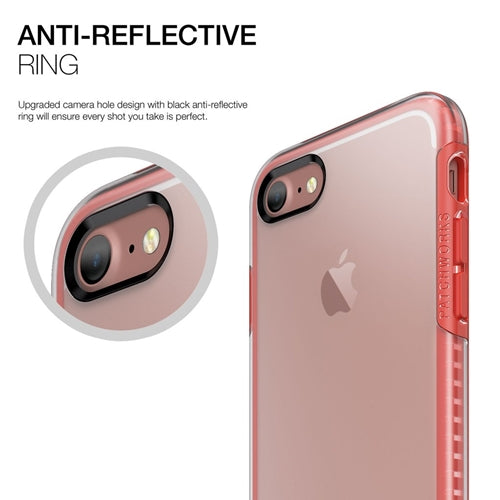 Patchworks ITG Level Protection Case iPhone 7 - Clear Red 3