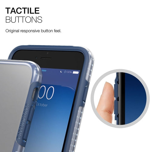 Patchworks ITG Level Protection Case iPhone 7 Plus - Clear Navy 2