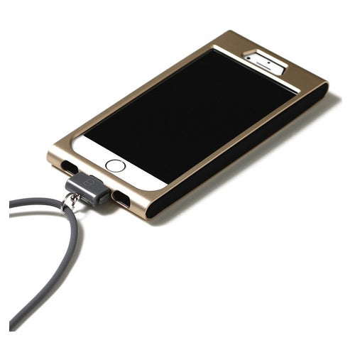 Patchworks Link Neck Type Strap Case for Apple iPhone 6 - Champagne 5