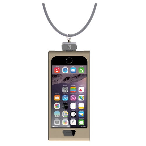 Patchworks Link Neck Type Strap Case for Apple iPhone 6 - Champagne 2