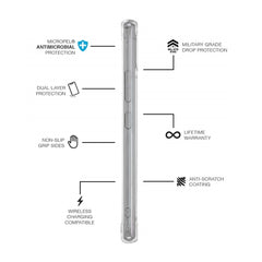 Pelican Adventurer Rugged Samsung A42 Case 3M Drop Protection - Clear 3