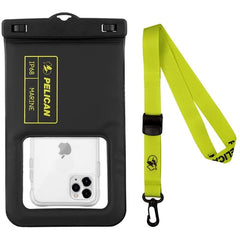 Pelican Marine Waterproof Pouch XL Fit Phone up to 7 inch - Clear Black 5