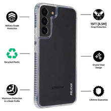Load image into Gallery viewer, Pelican Ranger Slim Tough Case Samsung S22 Standard 6.1 inch - Clear