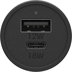 Otterbox Durable Car Charger USB-C & USB-A Dual Port 30W - Premium Fast Charger