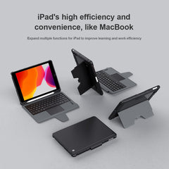 Rugged Protective Detachable Keyboard Case iPad 9th & 8th & 7th Gen 10.2 inch - Black