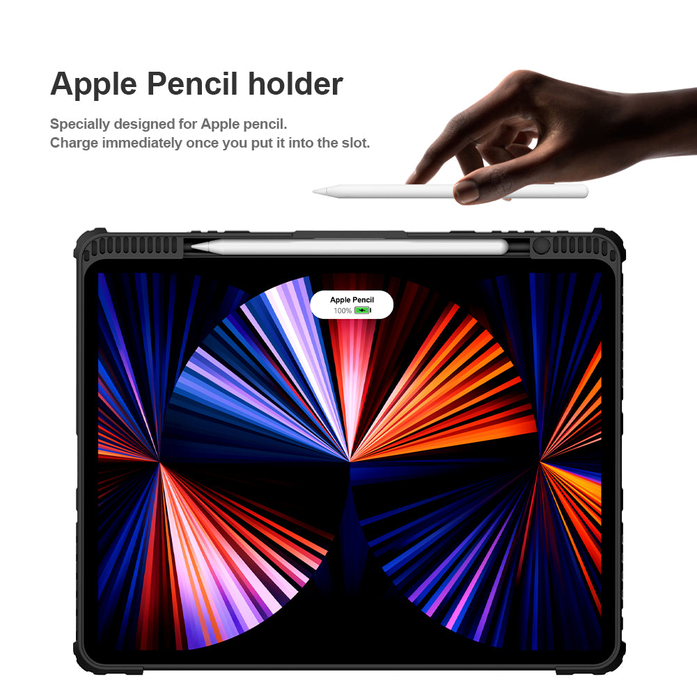 Mous - Ultra-Protective Case for 11 inch iPad Pro (2nd Gen) with Pencil Holder and Integrated Stand