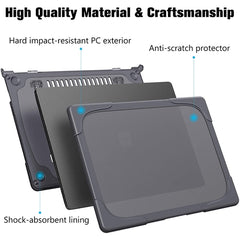 Rugged Protective & Heavy Duty Case Surface Laptop 3 13.5 inch - Grey 4