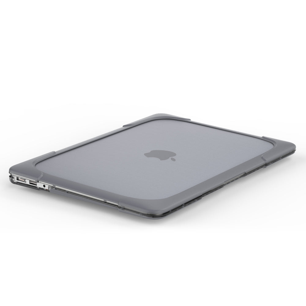 Rugged Protective & Heavy Duty Case Macbook Air 13 (2010-2017) - Clear Grey