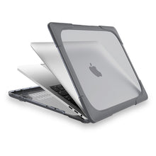 Load image into Gallery viewer, Rugged Protective &amp; Heavy Duty Case Macbook Air 13 (2018 &amp; 2020) - Clear Grey