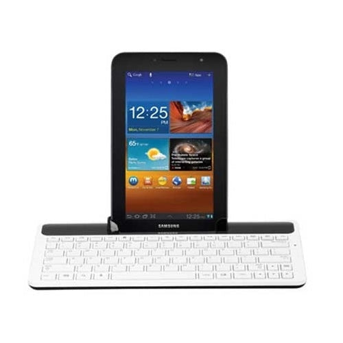 GENUINE Samsung Keyboard Dock for Samsung Galaxy Tab 7.7 - White 1