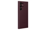 Samsung Official Galaxy S22 Ultra Leather Cover - Burgundy 4