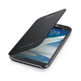 GENUINE Samsung Flip Cover Case for Samsung Galaxy Note 2 II N7100 Silver Grey