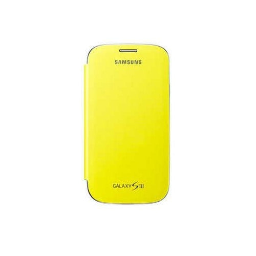 GENUINE Samsung Flip Cover Case for Samsung Galaxy S3 III i9300 Yellow 2