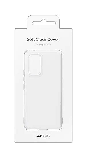 Samsung official Soft TPU case for Samsung A53 5G SM-A536 - Clear