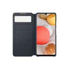 Load image into Gallery viewer, Samsung Smart S View Wallet Case for Galaxy A42 5G Black 2