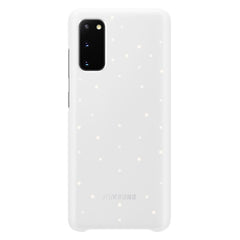 Samsung Smart LED Back Cover Galaxy S20 Plus 6.2 inch - White 1 2
