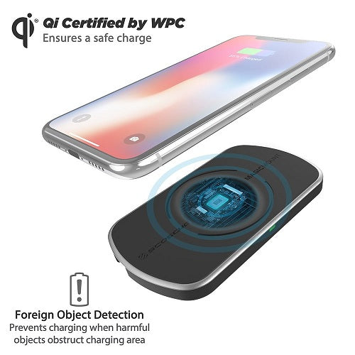 Scosche Magicmount Qi 10W Wireless Charger Surface - Black 2