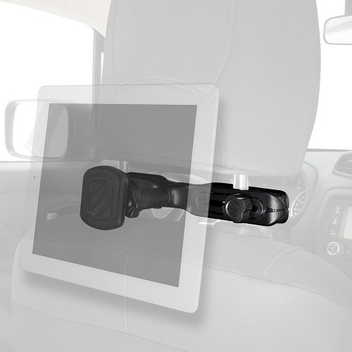 Scosche Magnetic Rear Seat Headrest Mount for iPads / Tablets - Black 2