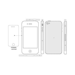 SGP Incredible Shield Screen & Body Protector Set iPhone 4 / 4S Transparency 4