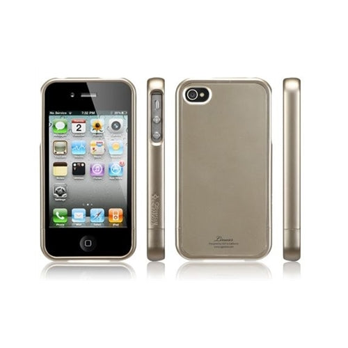 SGP Linear Color Case Apple iPhone 4 / 4S Gold 1