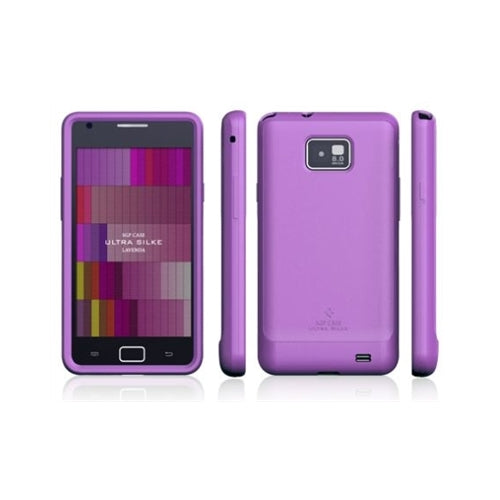 SGP Ultra Silke Case Samsung Galaxy S II 2 S2 Lavenda 1