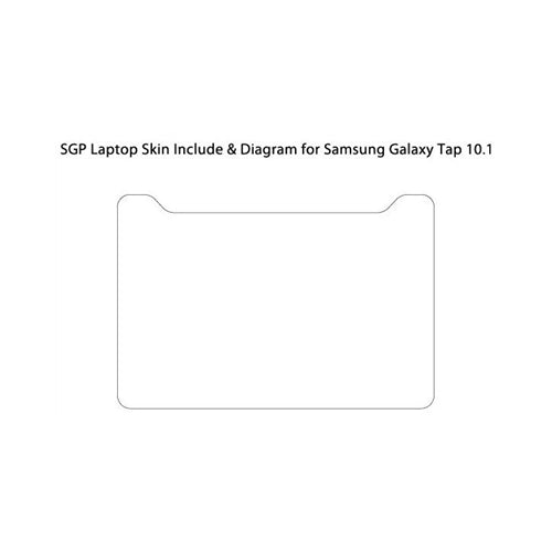 SGP Skin Guard Series Wi-Fi / 3G Samsung Galaxy Tab 10.1 Brown 2