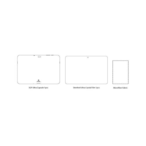 SGP Ultra Capsule Wi-Fi / 3G Samsung Galaxy Tab 10.1 White 3