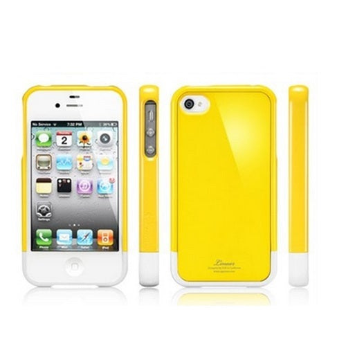 SGP Linear Mini Series Case iPhone 4 / 4S Yellow 1