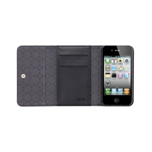 SGP Leather Case Ava Karen iPhone 4 / 4S Black 3