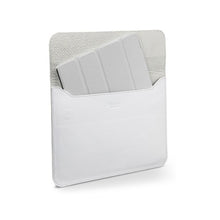 Load image into Gallery viewer, SGP Illuzion Leather Sleeve Infinity White for iPad 2 &amp; The New iPad SGP07634 3
