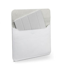 Load image into Gallery viewer, SGP Illuzion Leather Sleeve Infinity White for iPad 2 &amp; The New iPad SGP07634 1